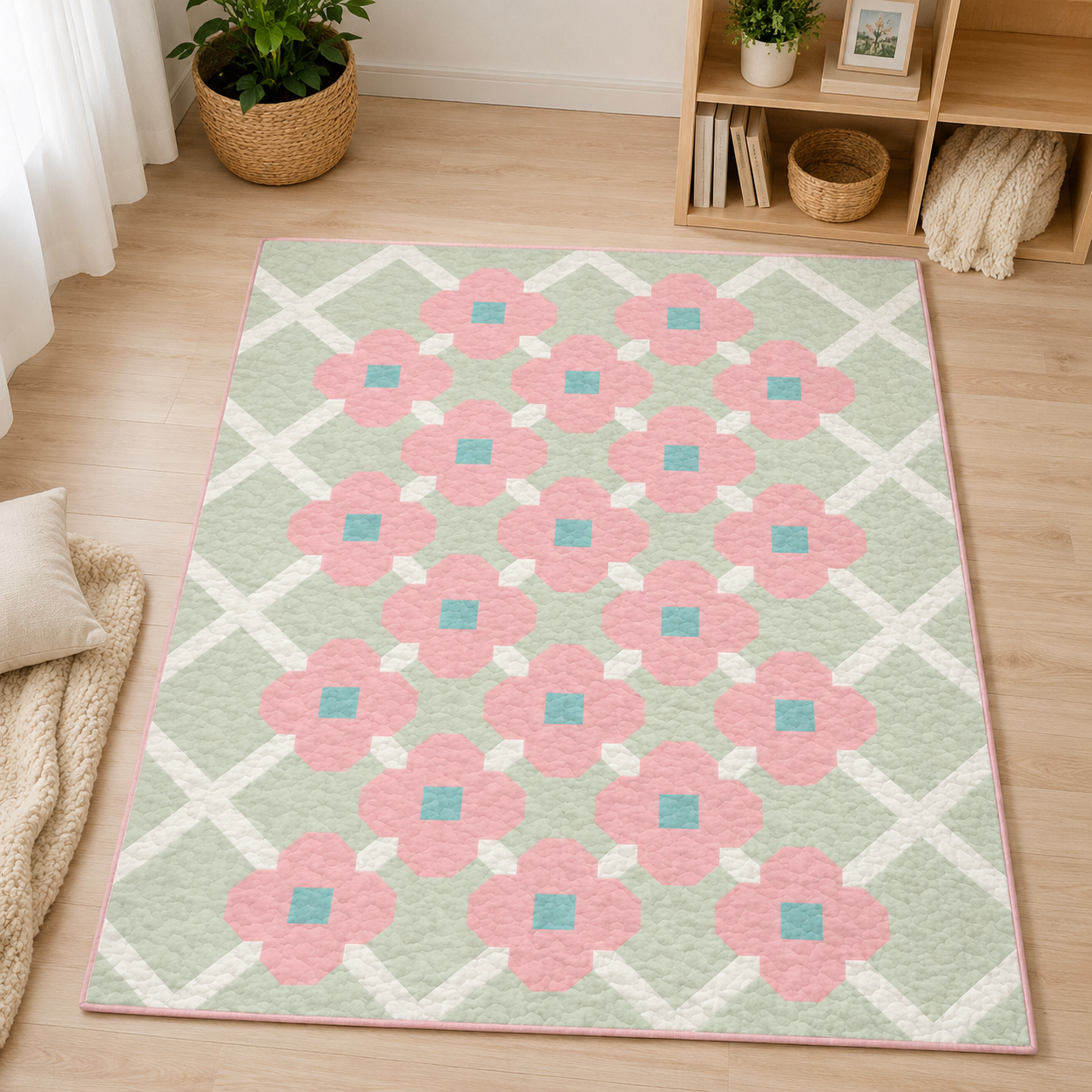 Morning Trellis Quilt Pattern