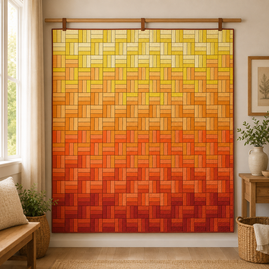 Amber Horizon Quilt Pattern