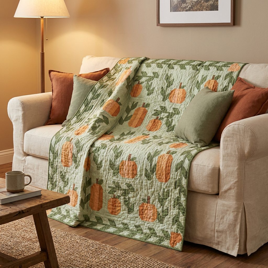 Pumpkin Patch Parade Quilt Pattern