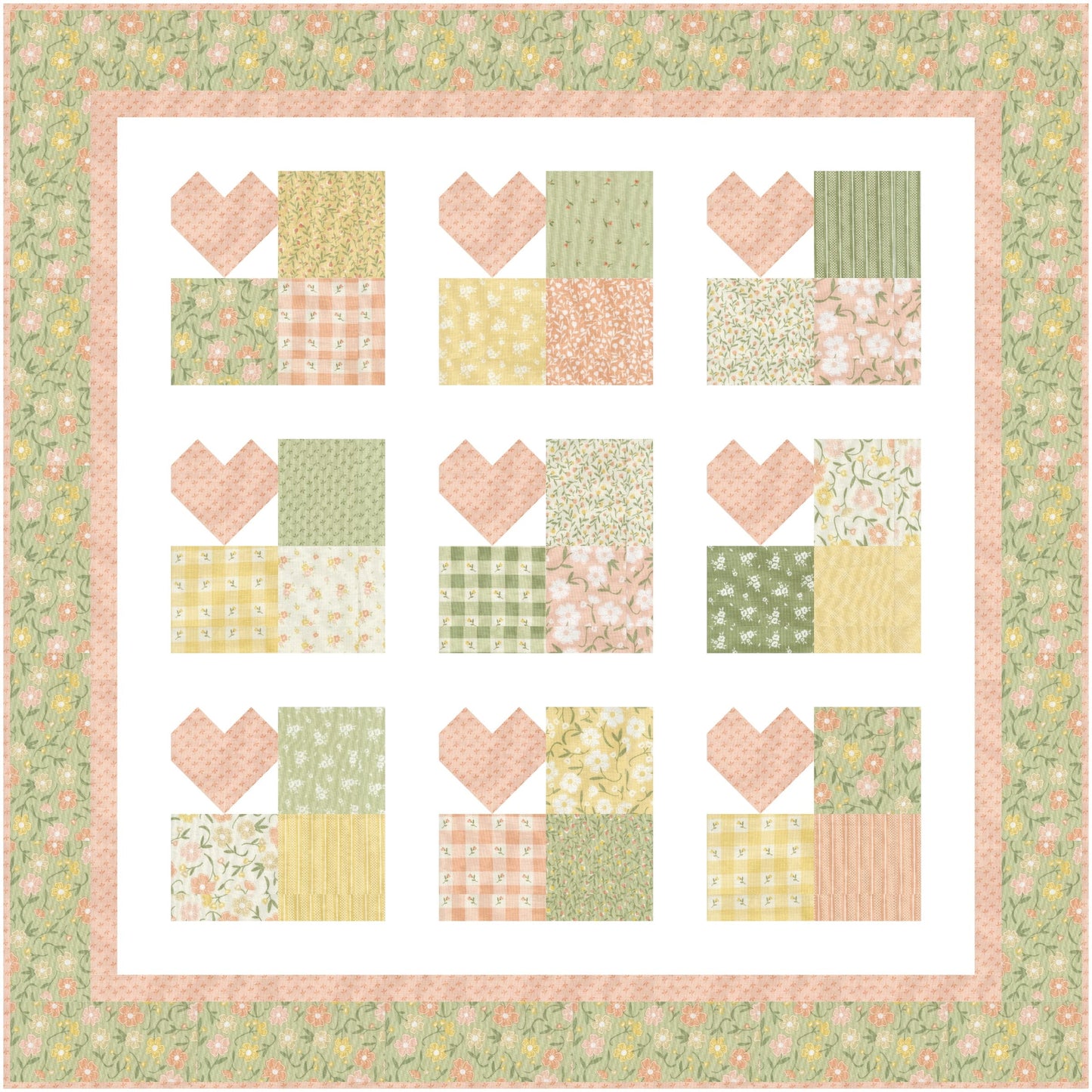 Love Grows Here Quilt Pattern