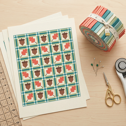 Acorn Acres Quilt Pattern