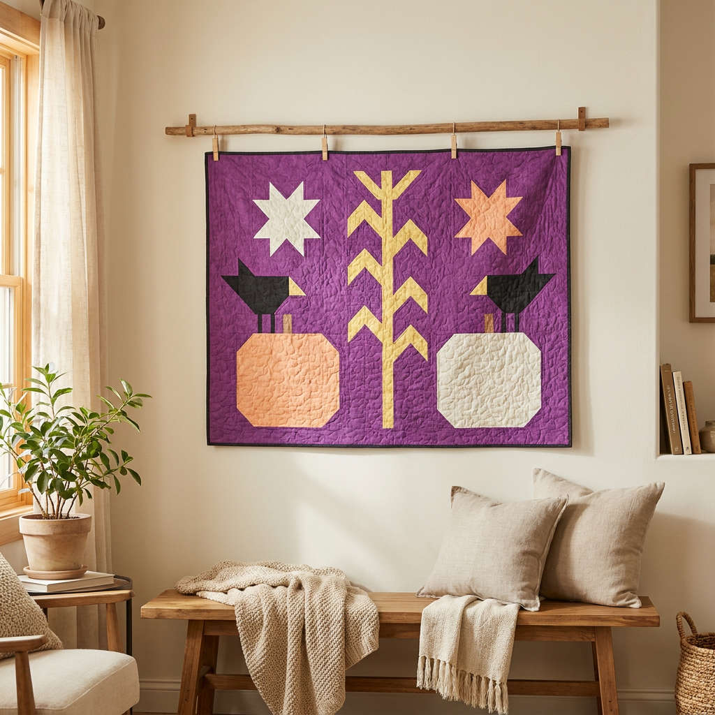 Crows' Harvest Quilt Pattern