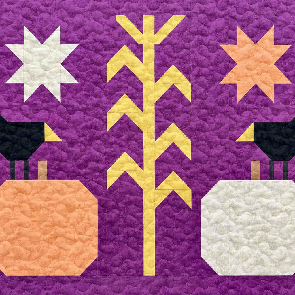 Crows' Harvest Quilt Pattern