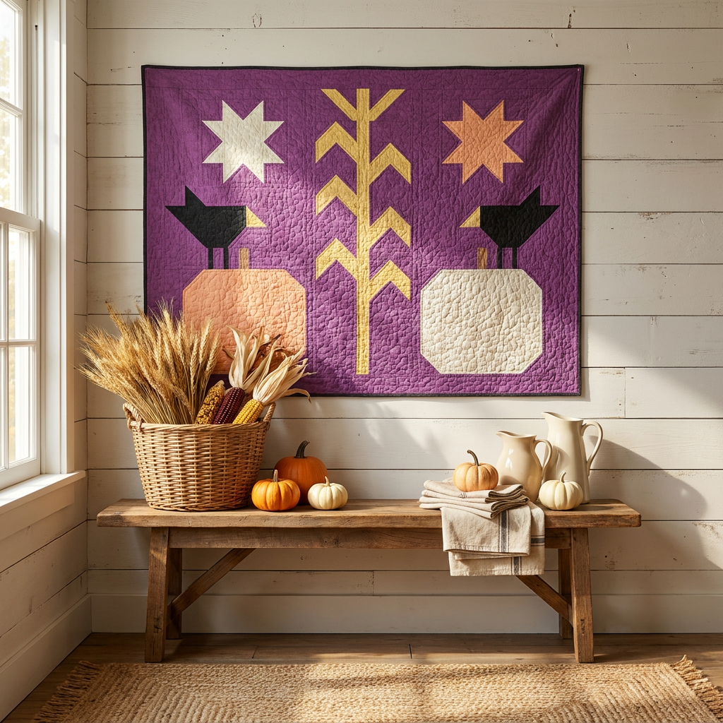 Crows' Harvest Quilt Pattern
