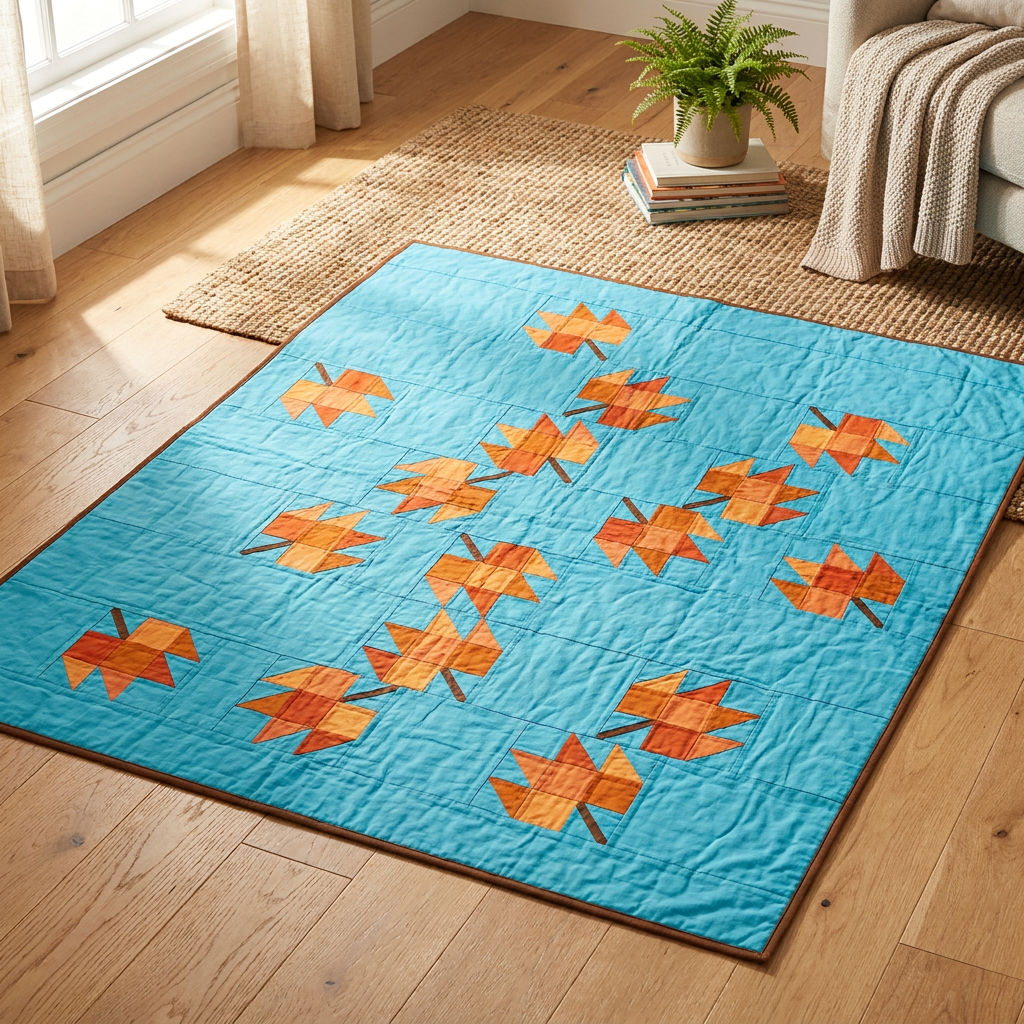 Falling into Autumn Quilt Pattern