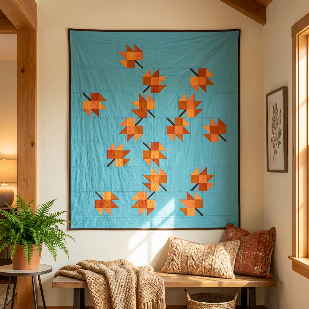 Falling into Autumn Quilt Pattern