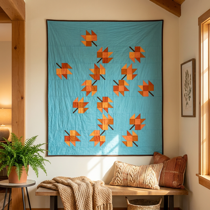 Falling into Autumn Quilt Pattern