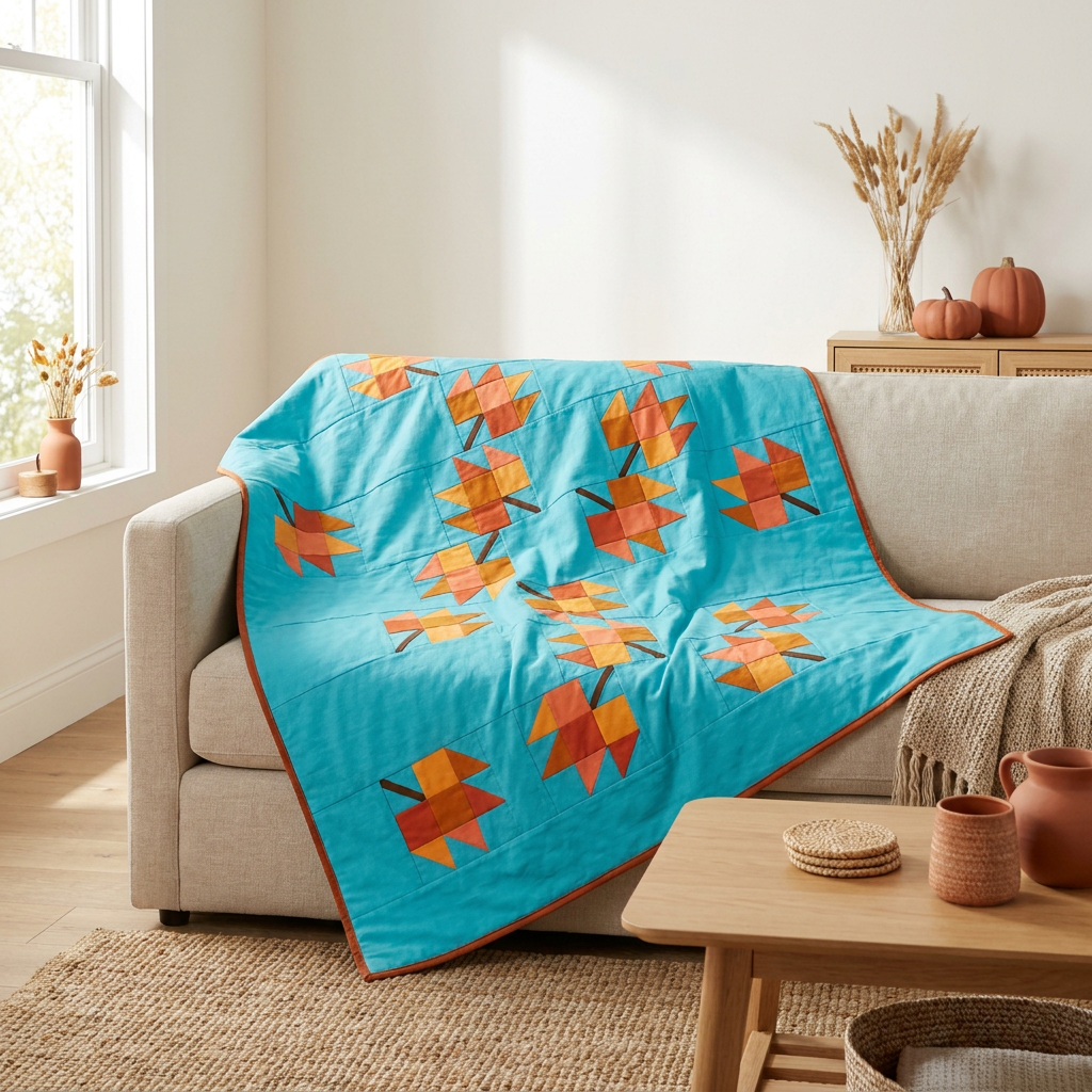 Falling into Autumn Quilt Pattern