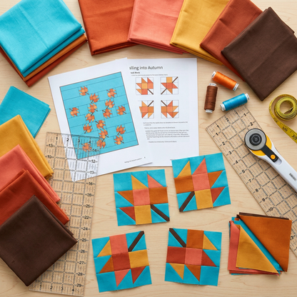 Falling into Autumn Quilt Pattern