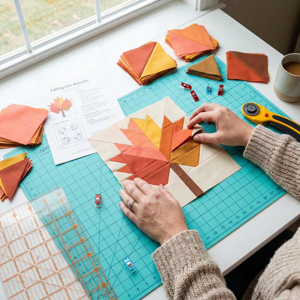 Falling into Autumn Quilt Pattern