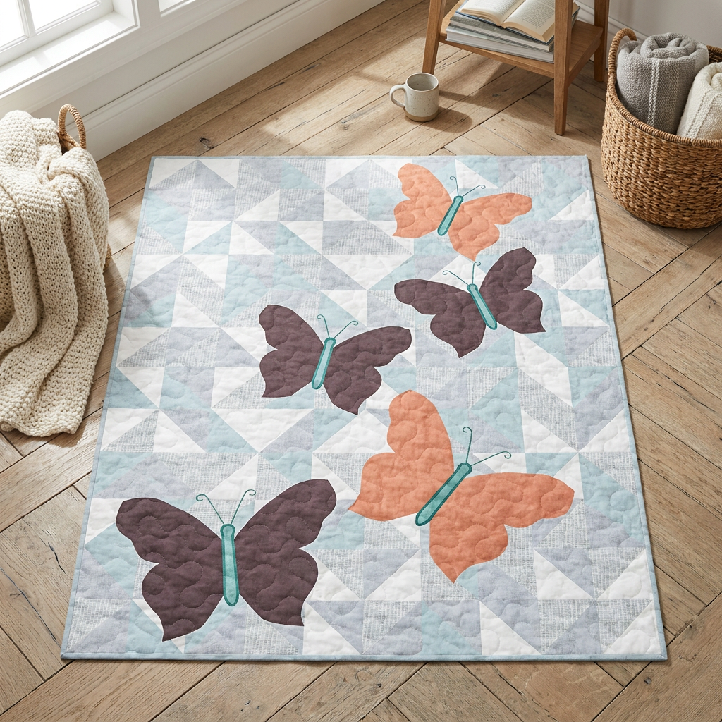 On Borrowed Wings Quilt Pattern