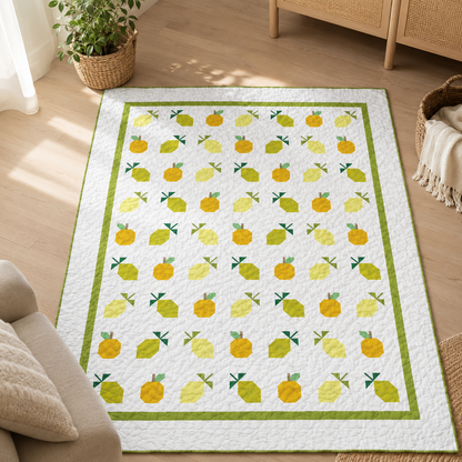 Sun-Kissed Citrus Quilt Pattern