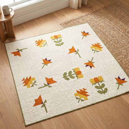 Where Wildflowers Wander Quilt Pattern