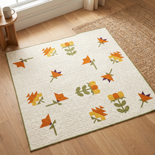 Where Wildflowers Wander Quilt Pattern