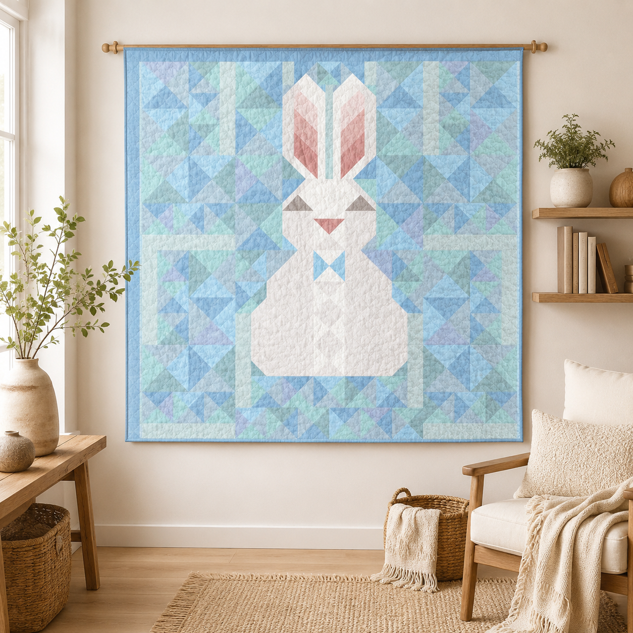 The Dapper Rabbit Quilt Pattern