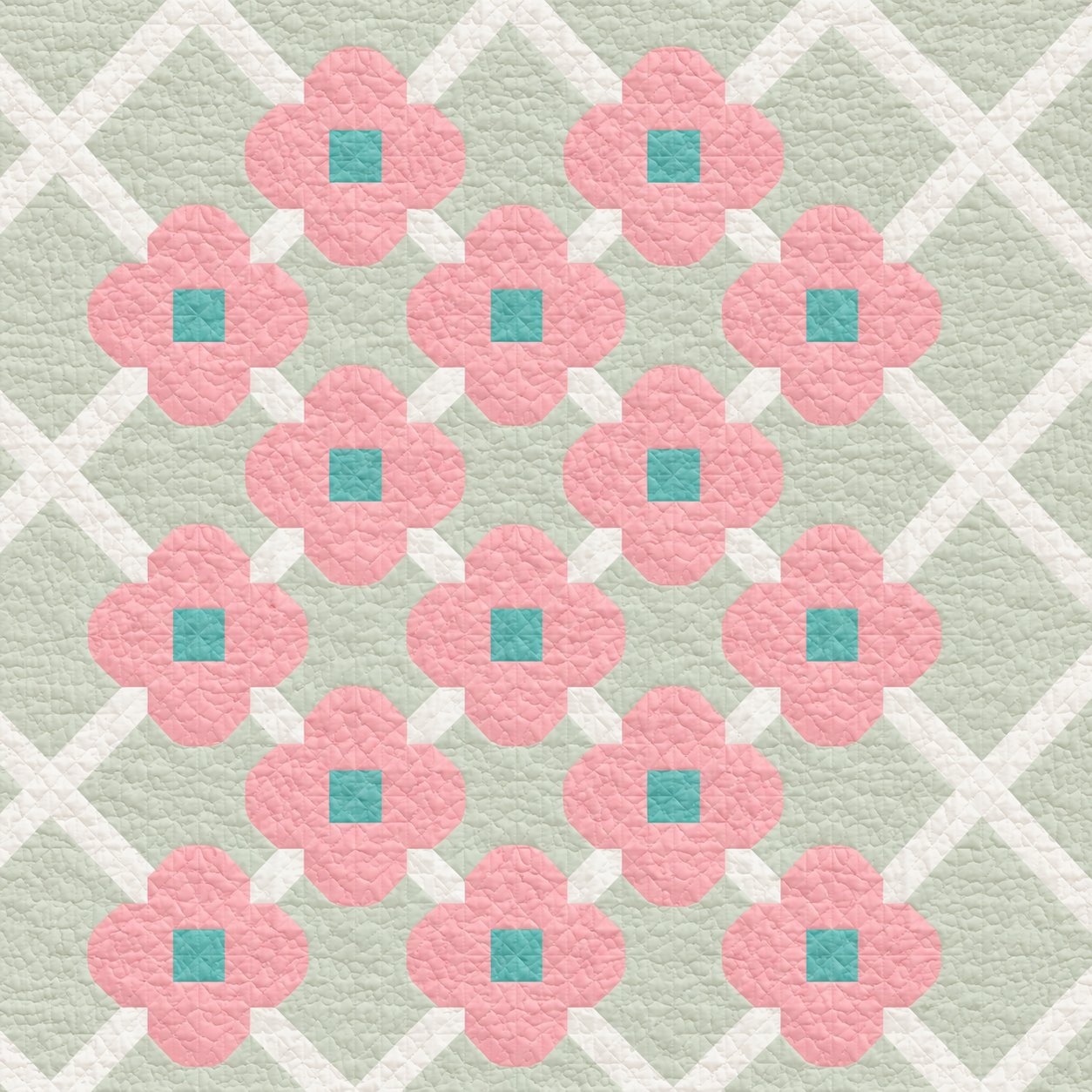 Morning Trellis Quilt Pattern