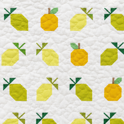 Sun-Kissed Citrus Quilt Pattern