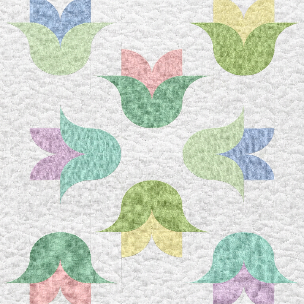 Tulip Tapestry Quilt Pattern