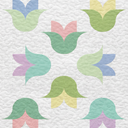 Tulip Tapestry Quilt Pattern
