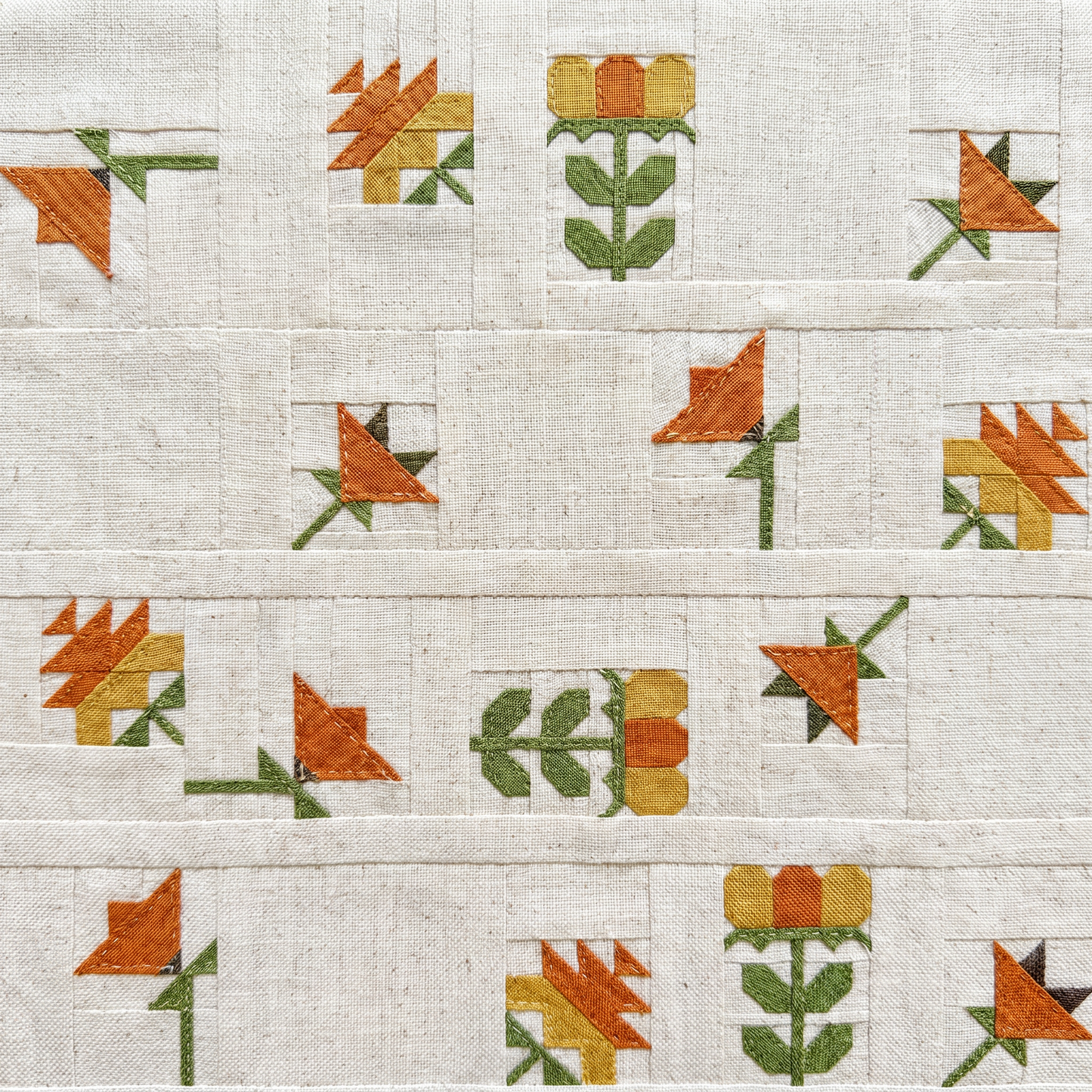 Where Wildflowers Wander Quilt Pattern