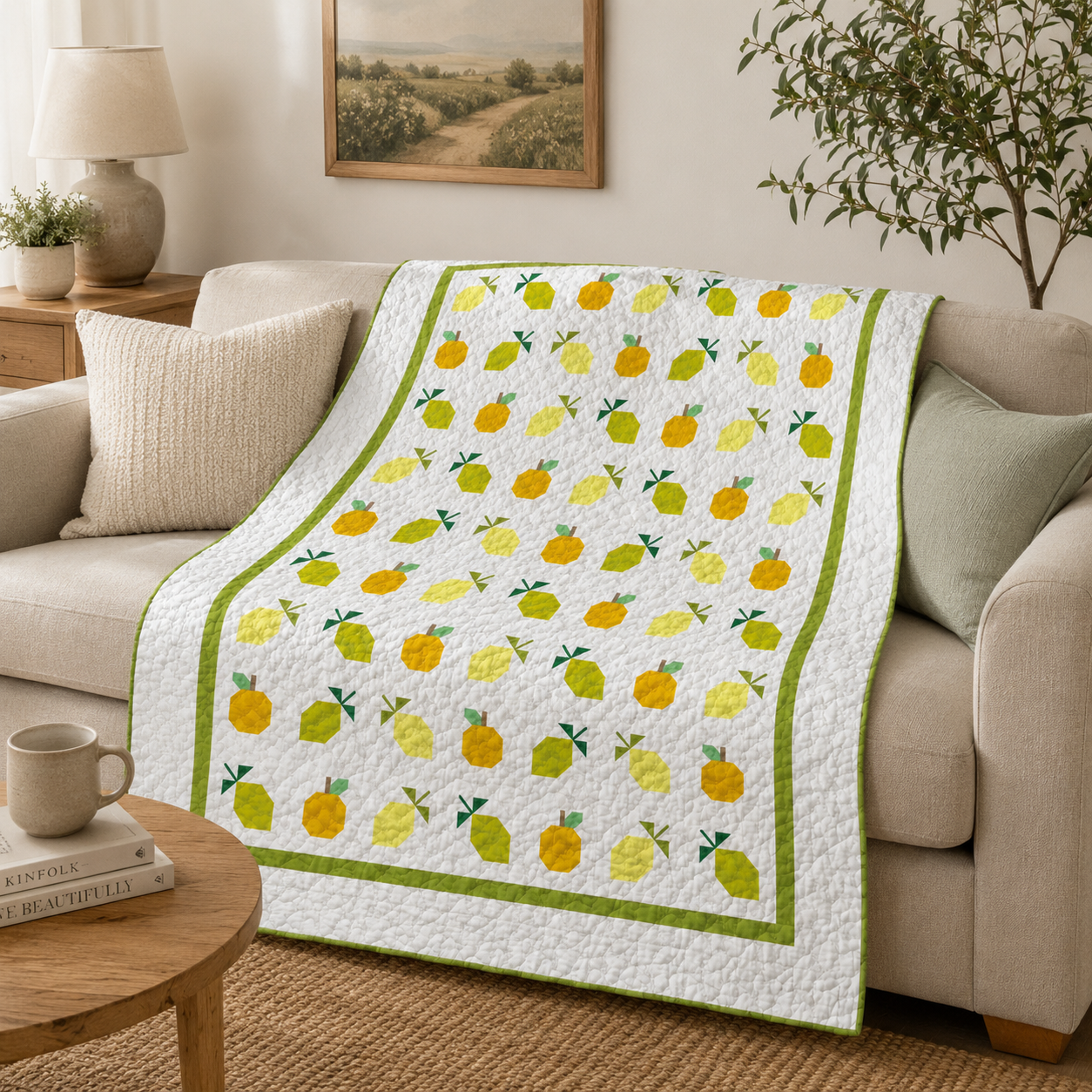 Sun-Kissed Citrus Quilt Pattern