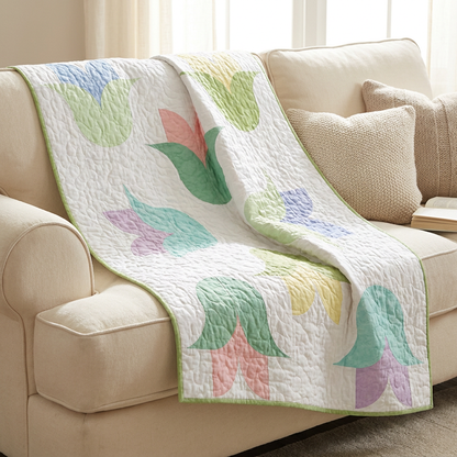 Tulip Tapestry Quilt Pattern