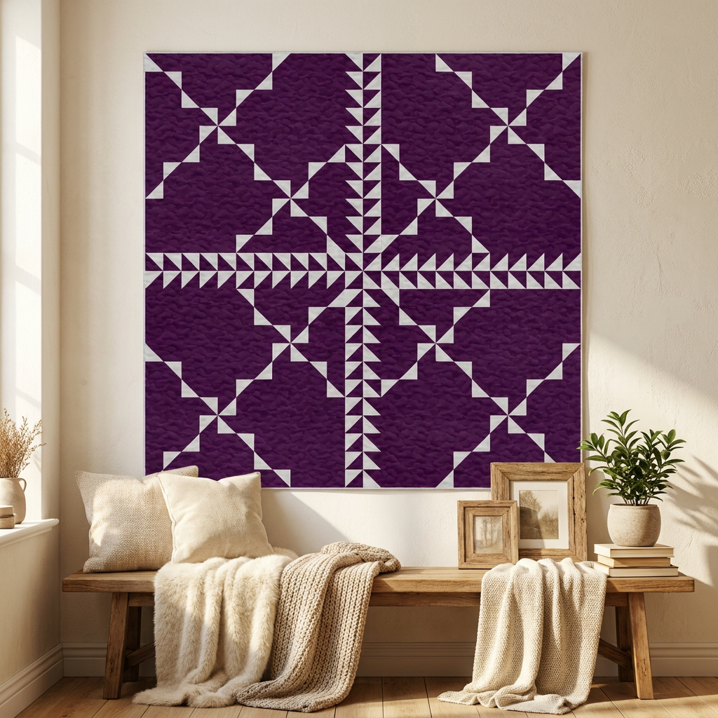 Midnight Filigree Quilt Pattern