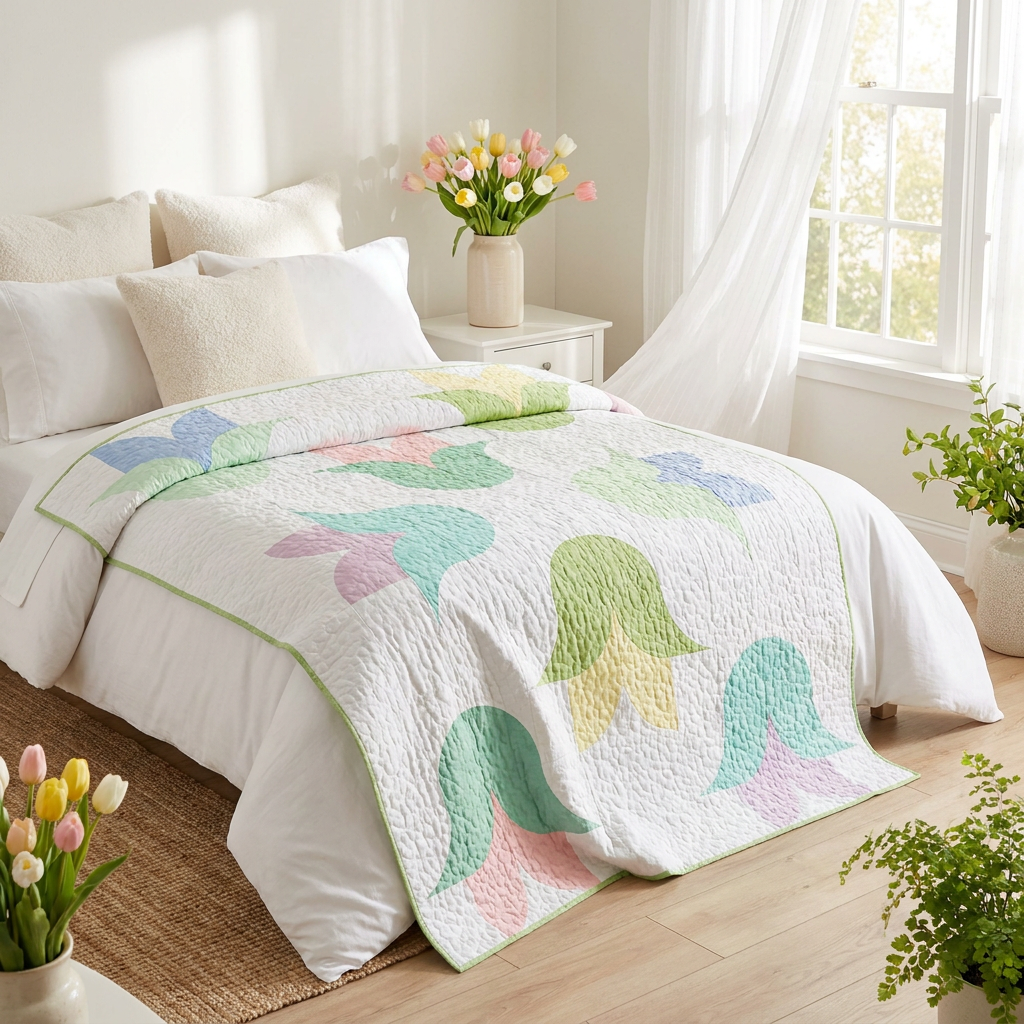 Tulip Tapestry Quilt Pattern