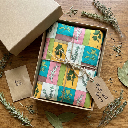 Gathered Herbs Quilt Pattern