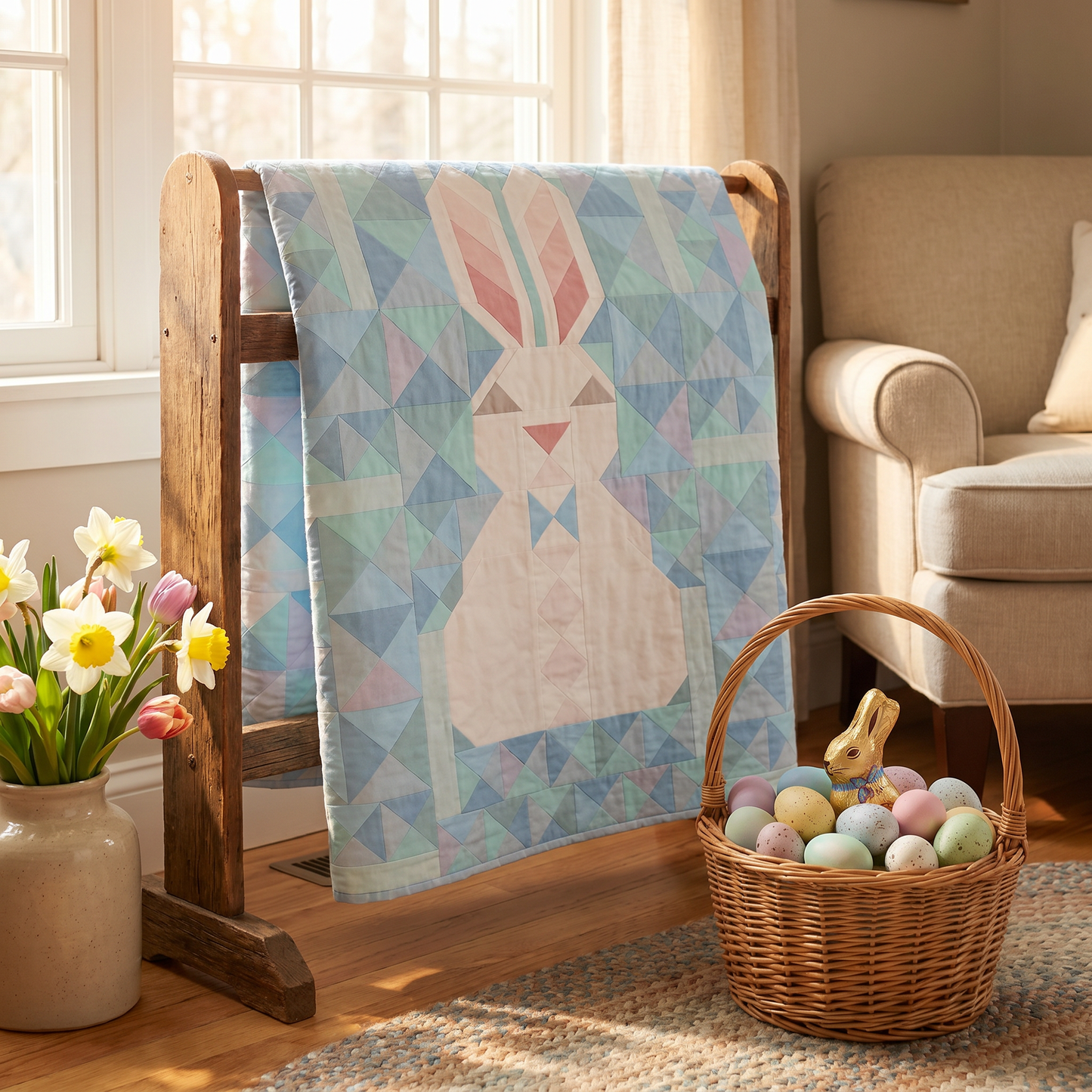 The Dapper Rabbit Quilt Pattern