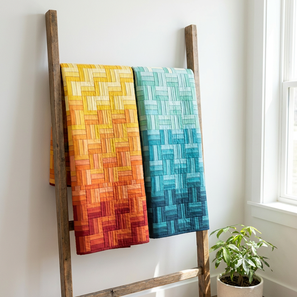 Amber Horizon Quilt Pattern