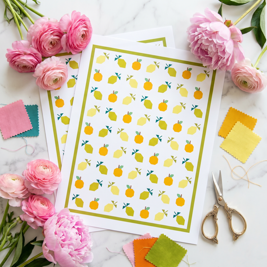 Sun-Kissed Citrus Quilt Pattern
