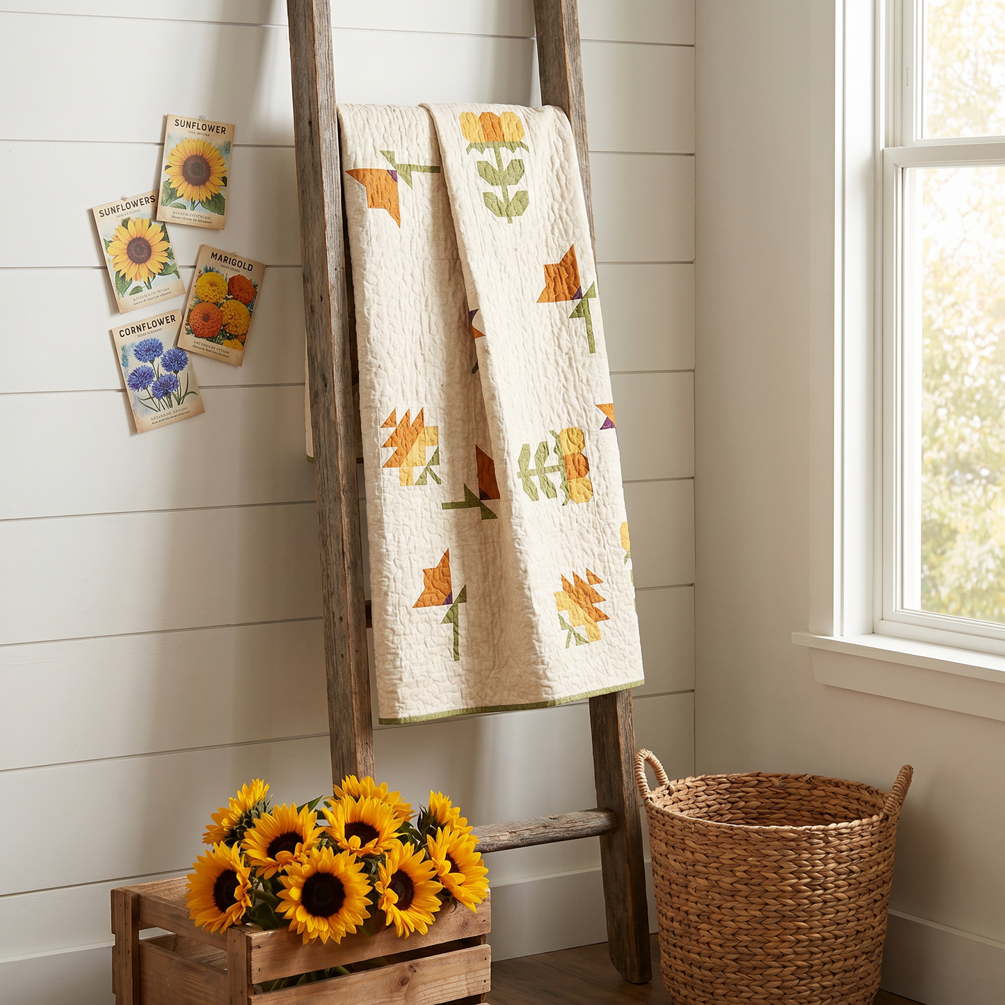 Where Wildflowers Wander Quilt Pattern