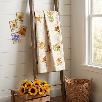 Where Wildflowers Wander Quilt Pattern