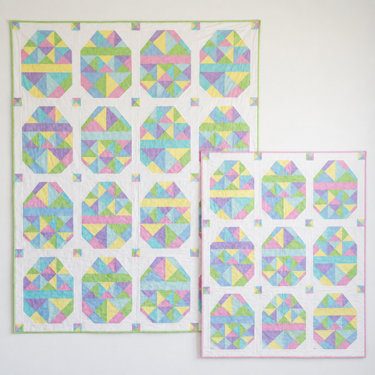 Prism Egg Parade Quilt Pattern