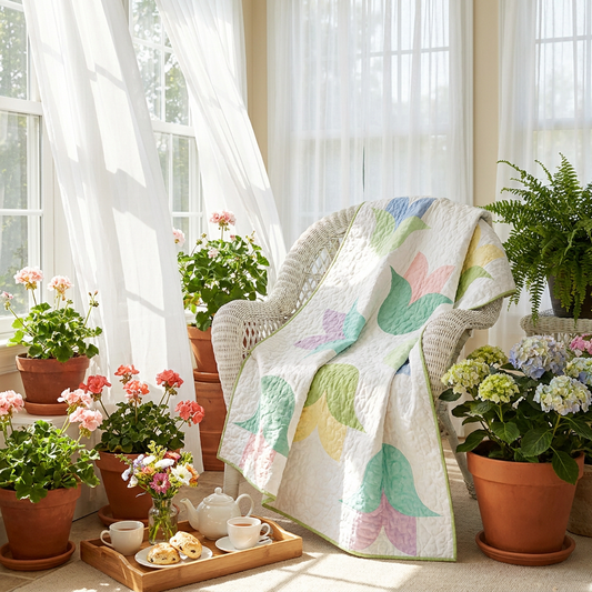 Tulip Tapestry Quilt Pattern