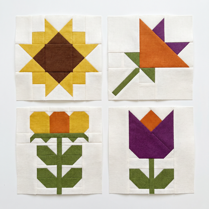 Where Wildflowers Wander Quilt Pattern