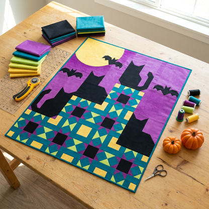 Moonlit Mischief Quilt Pattern