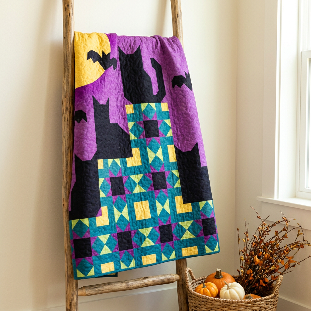 Moonlit Mischief Quilt Pattern