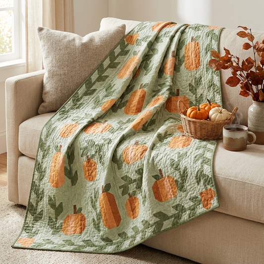 Pumpkin Patch Parade Quilt Pattern