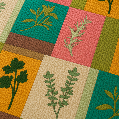 Gathered Herbs Quilt Pattern