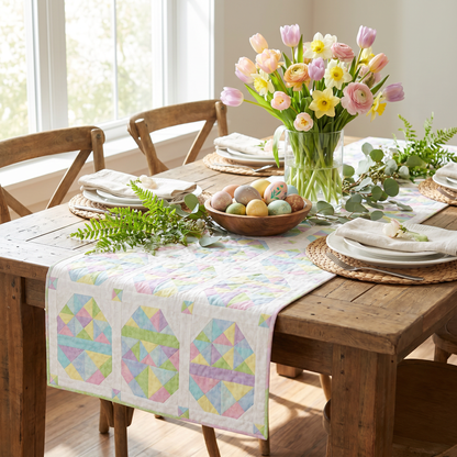 Prism Egg Parade Quilt Pattern